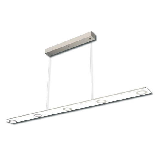Walk 5-Light Kitchen Island Linear LED Pendant