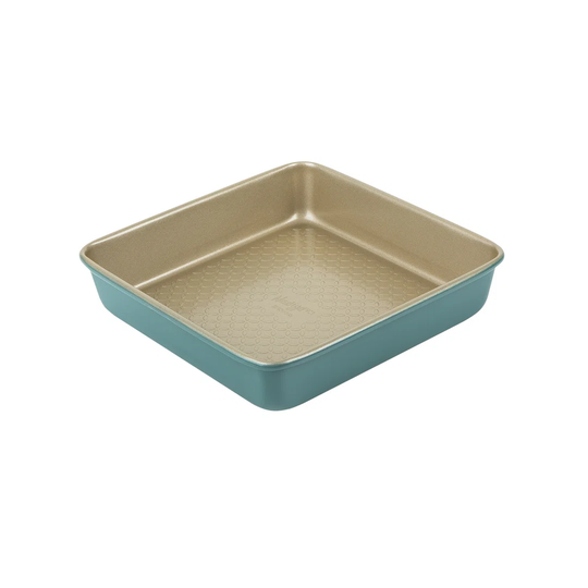 Prestige - Nadiya - 9"/23Cm Square Tin - Non Stick - PFOA Free Interior - Dishwasher Safe - 10 Year Guarantee