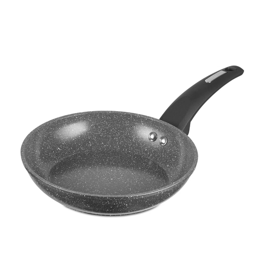Tower Cerastone T81222 Forged Frying Pan with Non-Stick Coating and Soft Touch Handles, 20cm, Graphite