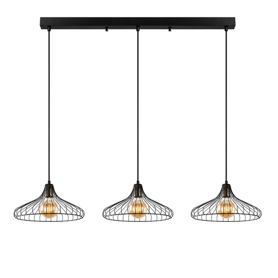 Hudgens 3-Light Kitchen Island Dome Pendant
