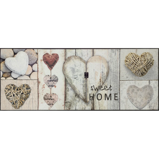 Vintage Hearts Kitchen Mat