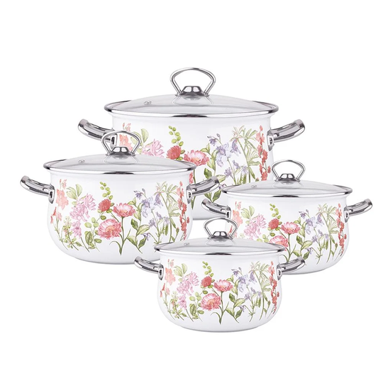 Marlow Home Co. Liverpool 4 Piece Steel Cookware Set