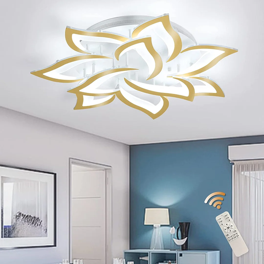Jamiesha 10-Light 85cm LED Flush Mount
