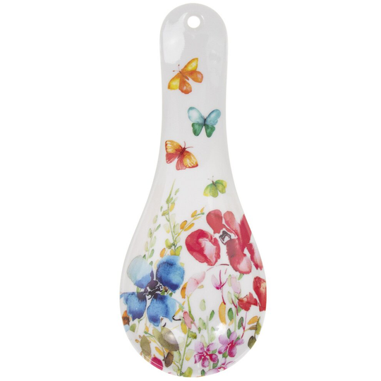 Butterfly Meadow Design Heat Resistant Cooking Utensil Spatula Holder Spoon Rest