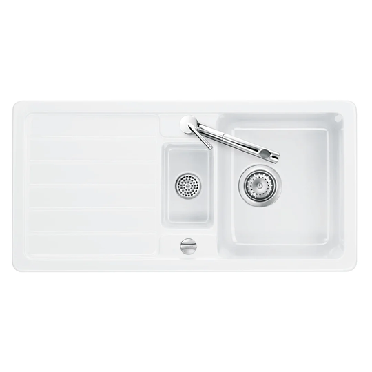 50cm x 20cm Double Kitchen Sink