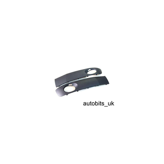 VW T5 TRANSPORTER 2010 2011 2012 2014 FOG LIGHTS GRILLES PAIR RIGHT & LEFT SET