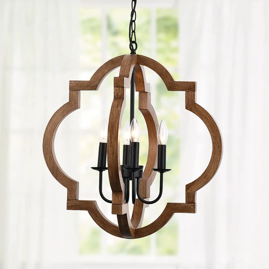 Weyant 4-Light Lantern Chandelier