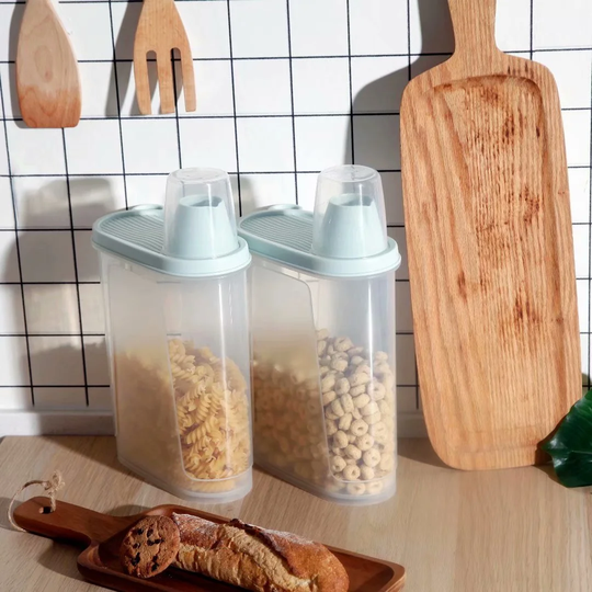 Plastic Food Container (Set Of 2)