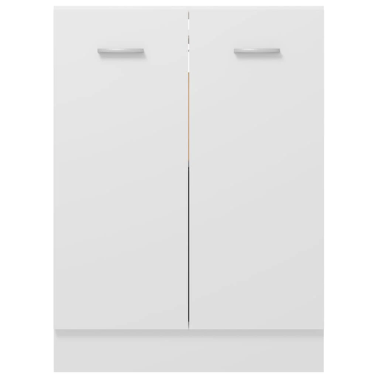 Bottom Cabinet White 60X46x81.5 Cm Engineered Wood