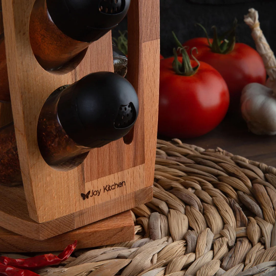 Biuji 6-Jar Free-Standing Spice Rack