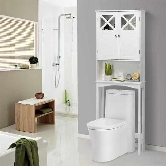 Knightly 60Cm W x 173Cm H x 20Cm D over the Toilet