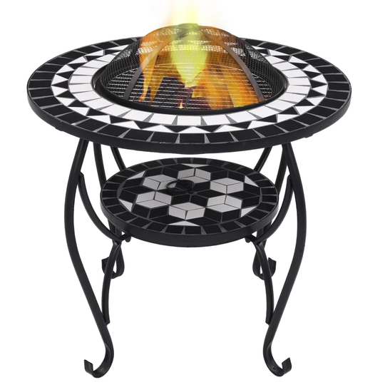 Margie 60Cm H x 68Cm W Wood Burning Outdoor Fire Pit Table