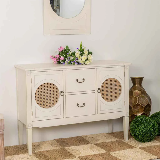 Corsica 106cm Wide 2 Drawer Sideboard