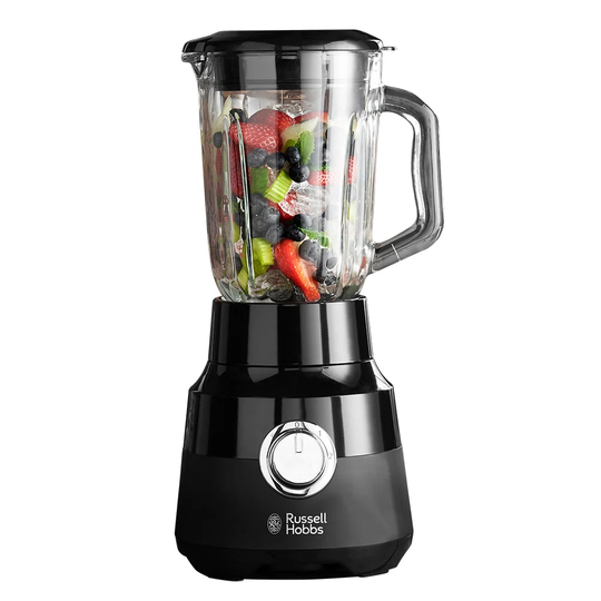 Desire Matte Black Glass Countertop Blender