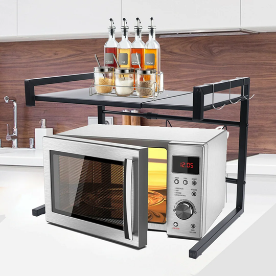 Jefferson 36 cm Stainless Steel Standard Baker's Rack with Microwave Compatability
