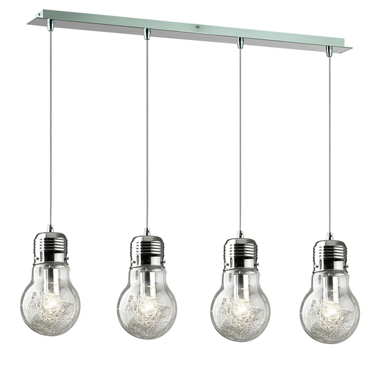 Kwak 4-Light Kitchen Island Pendant