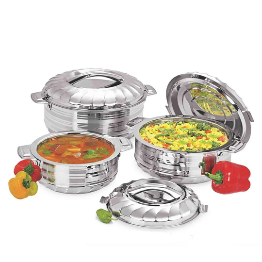 3 Piece Shona Round Casserole Set