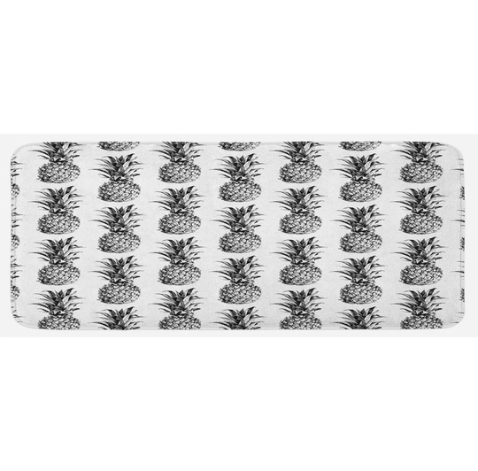 Astala Pineapple Vintage Fruit Kitchen Mat