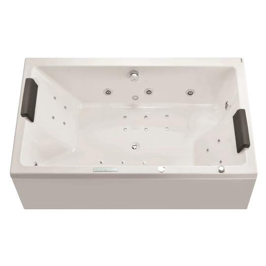 Kubix Prime 1870 mm x 800 mm Recessed Double Ended Bathtub