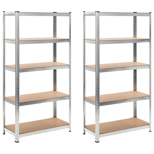 Vallejo 180cm 5 Shelf Shelving Unit