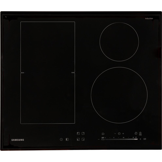 Samsung NZ64K5747BK 60cm 4 Burners Induction Hob Touch Control Black