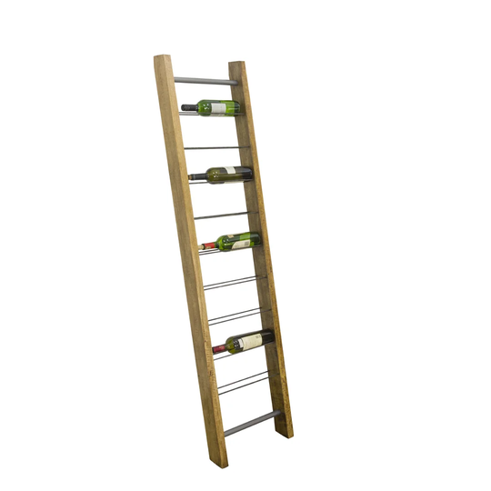 Elle 9 Bottle Floor Wine Rack