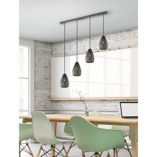 Siya 4 - Light Kitchen Island Teardrop Pendant