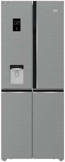 Beko GNE480EC3DVX American Fridge Freezer - Stainless Steel