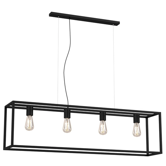 Affton 4-Light Kitchen Island Linear Pendant