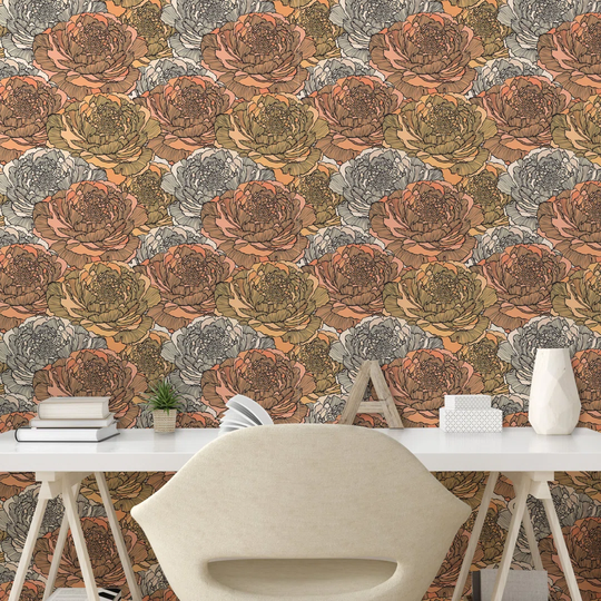 Theba Matte Peel and Stick Wallpaper Roll