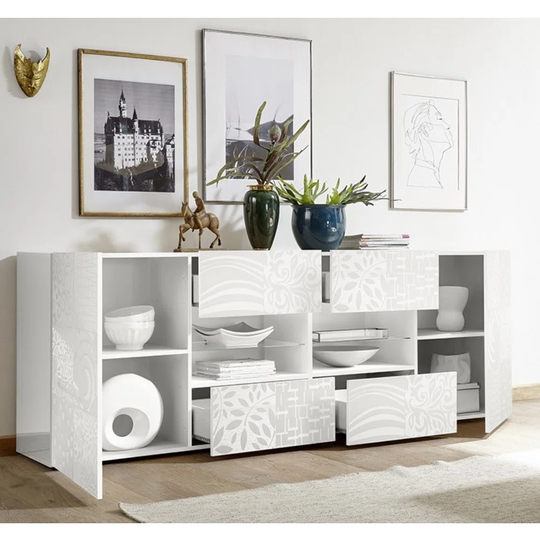 Amania 84Cm 4 Drawer Sideboard