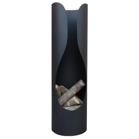 Brookridge 122Cm H x 35Cm W Steel Wood Burning Outdoor Chiminea