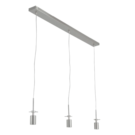 Safiyah 3 - Light Kitchen Island Drum Pendant