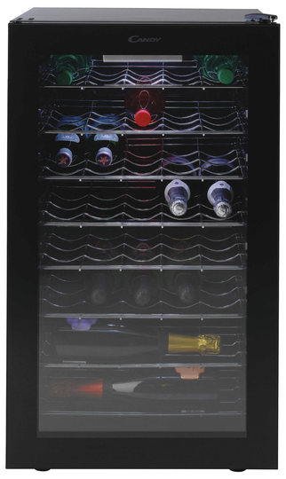 Candy Devino CWC 150 UK/N 41 Bottle Wine Cooler - Black