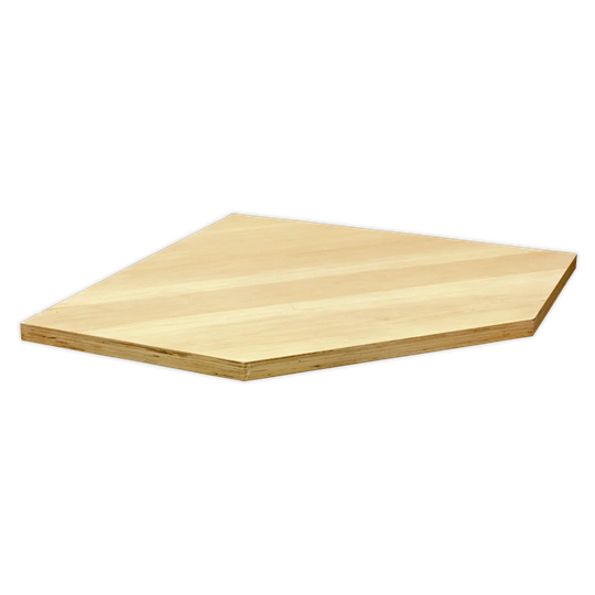 Taelyn Pressed Wood Worktop for Modular Corner Cabinet