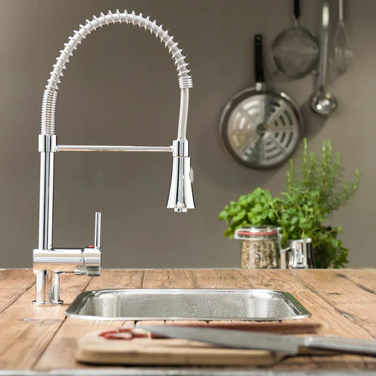 Kattamuri Pull Out Single Lever Monobloc Tap with Swivel