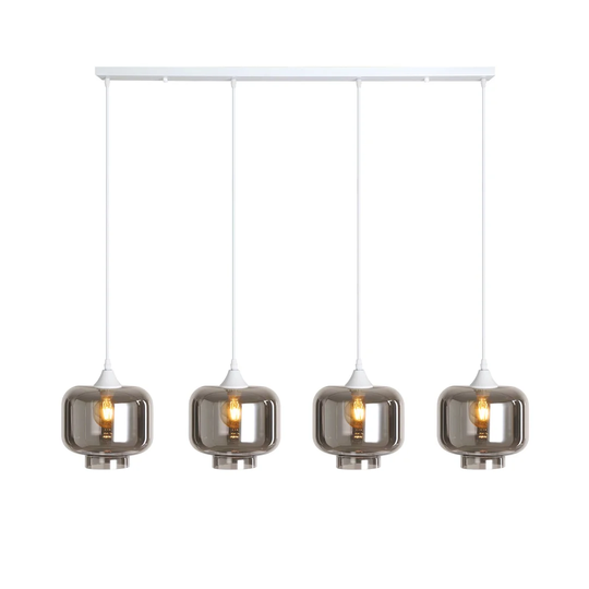 Khue 4 - Light Kitchen Island Geometric Pendant