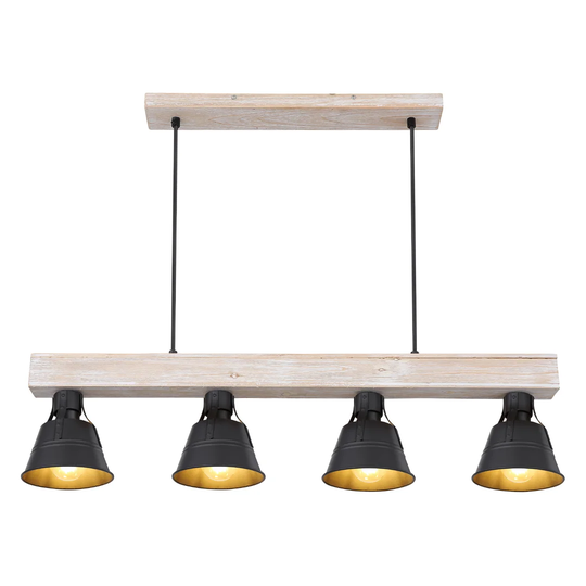 Desroches 4 - Light Kitchen Island Linear Pendant