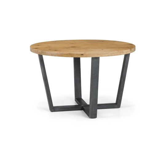 Armor 120Cm Solid Oak Dining Table
