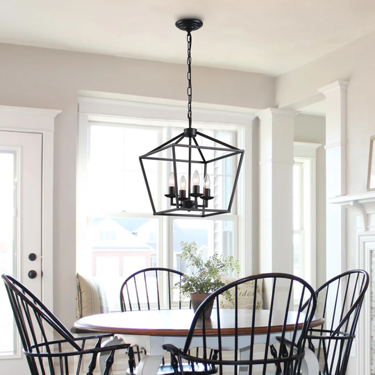 Gregoy 4-Light Lantern Chandelier
