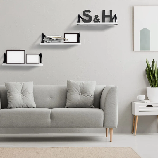 Jashod 3 Piece Floating Shelf