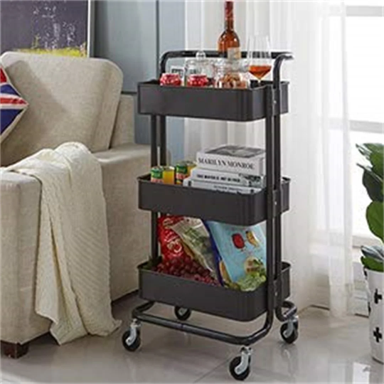 Lukas 45.2 Cm Kitchen Trolley with Locking Wheels