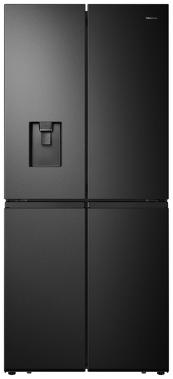 Hisense RQ560N4WBF PureFlat American Fridge Freezer - Black