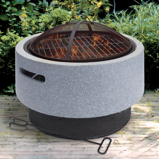 Aravale Steel Charcoal Fire Pit