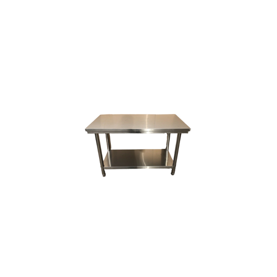 120x60cm Stainless Steel Commercial Catering Table Kitchen Prep Table
