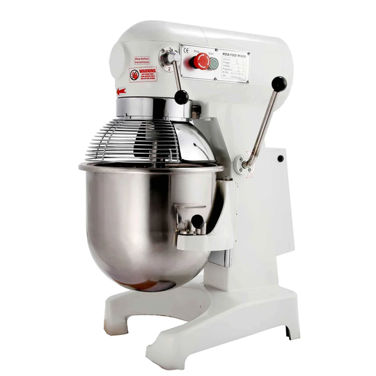 Millwright Belfry 3-Speed 20L Stand Mixer