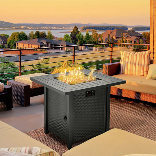 Gas Fire Pit Table