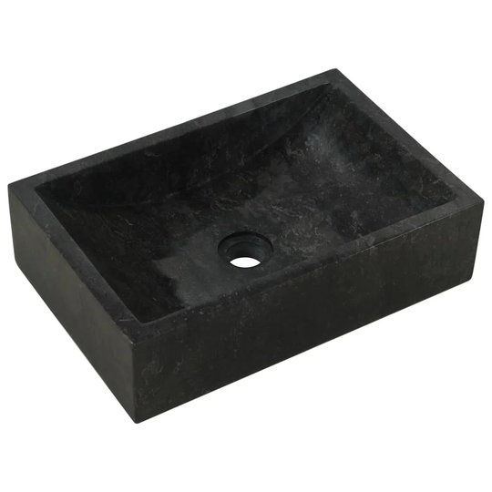 Elinor Marble Rectangular Countertop Basin