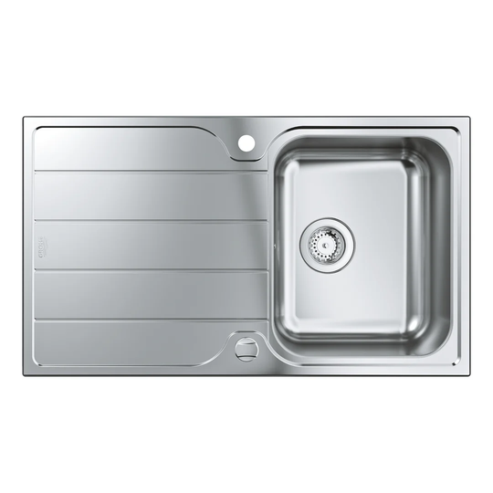GROHE K500 Stainless Steel Sink with Drainer 31571SD1