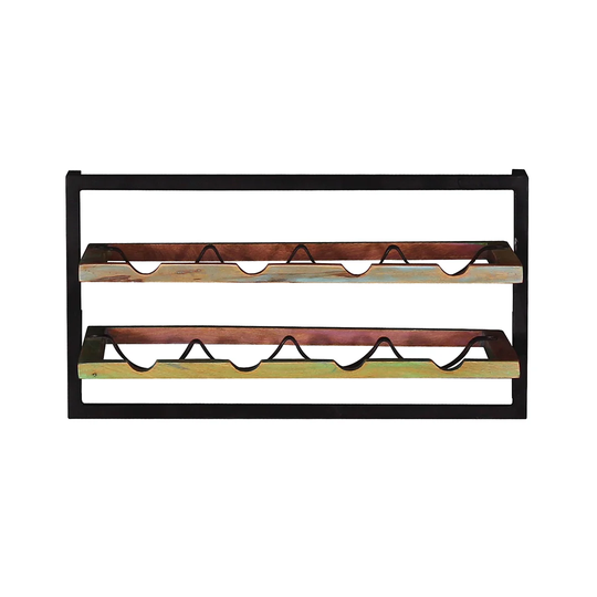 Kraker 2 Piece Solid Wood Tiered Shelf